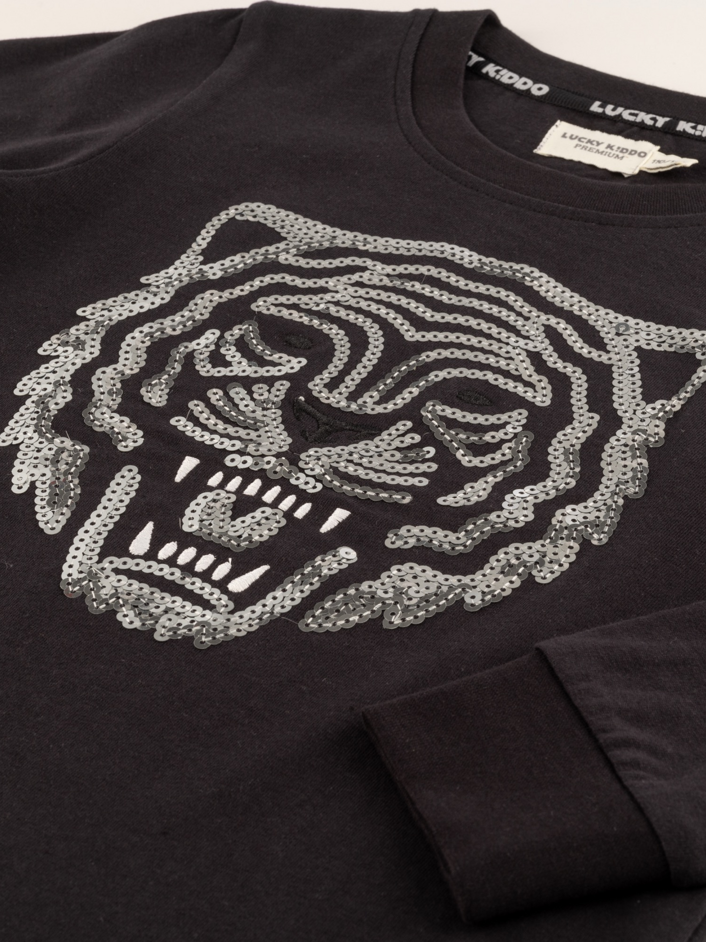 Tiger Gray | Chlapčenské tričko s dlhým rukávom