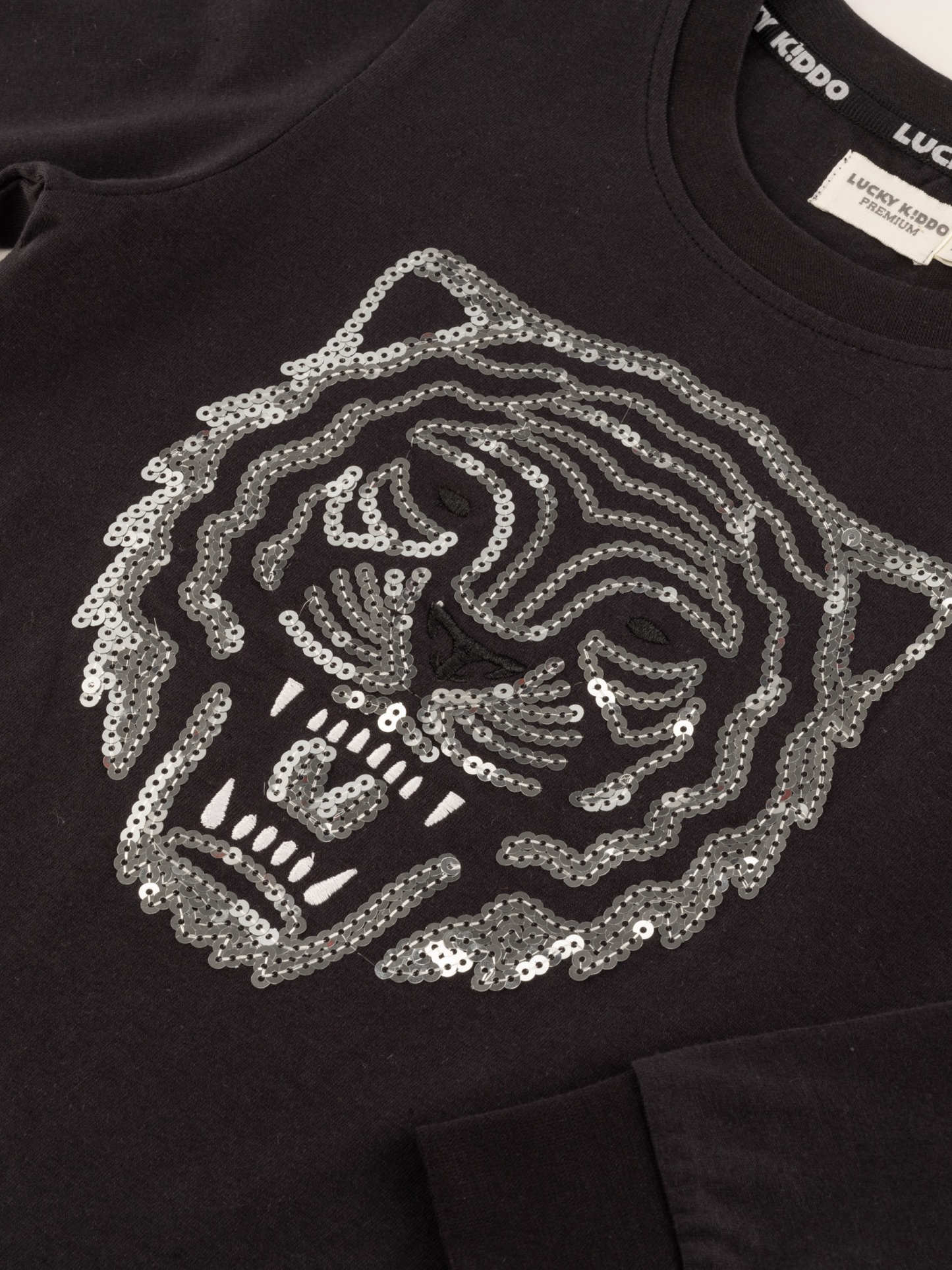 Tiger Gray | Chlapčenské tričko s dlhým rukávom
