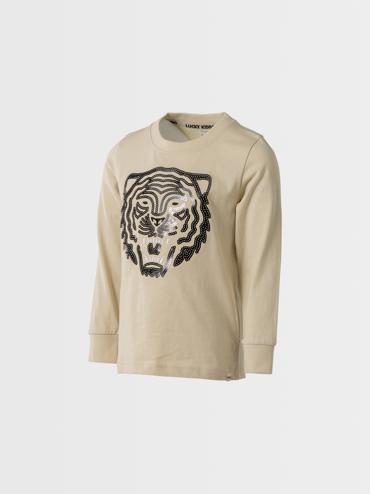 Tiger Beige | Chlapčenské tričko s dlhým rukávom