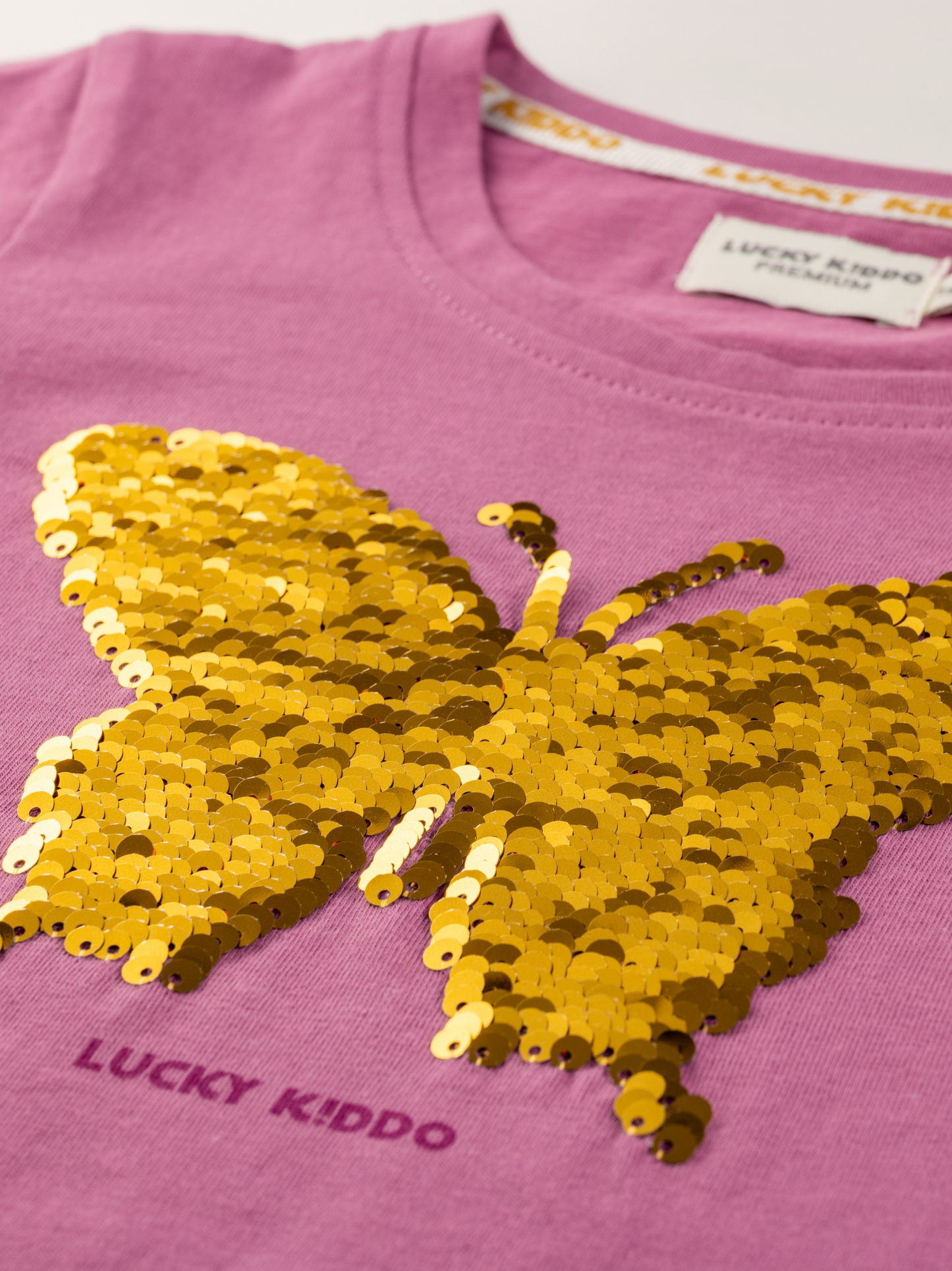 Butterfly Magic | Dievčenská tunika s krátkym rukávom