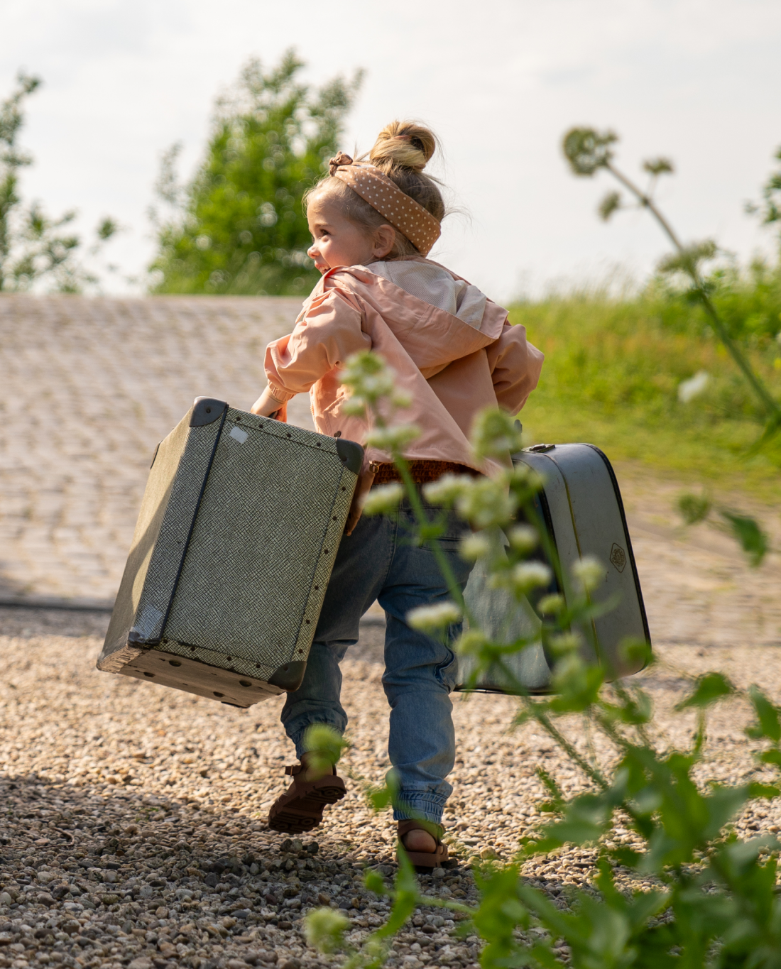 Tangerine Breeze | Dievčenská bunda s kapucňou