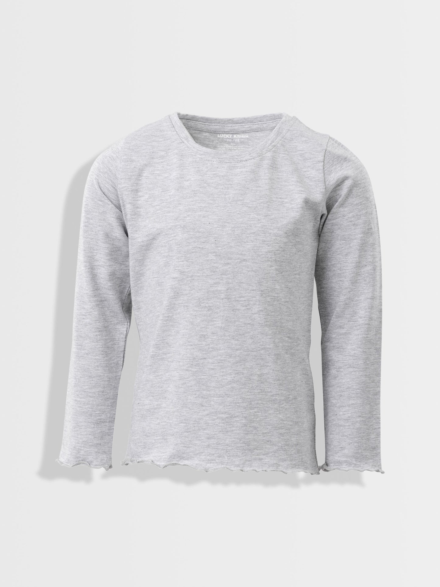 Grey | Dievčenské tričko s dlhým rukávom