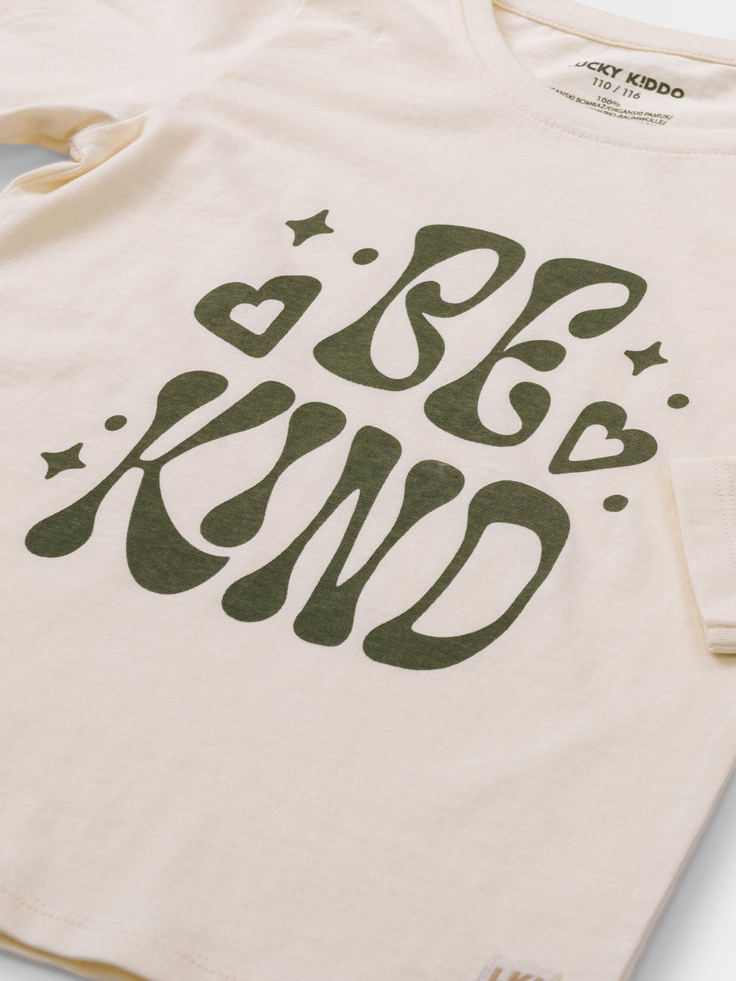 Be kind | Dievčenské tričko s dlhými rukávmi