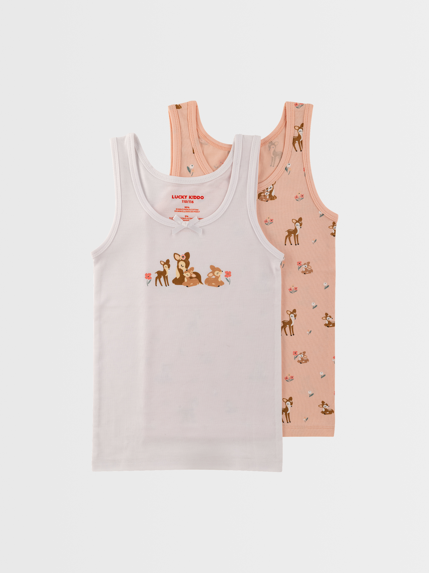 Bambi | Dievčenské spodné tielko (2 ks)