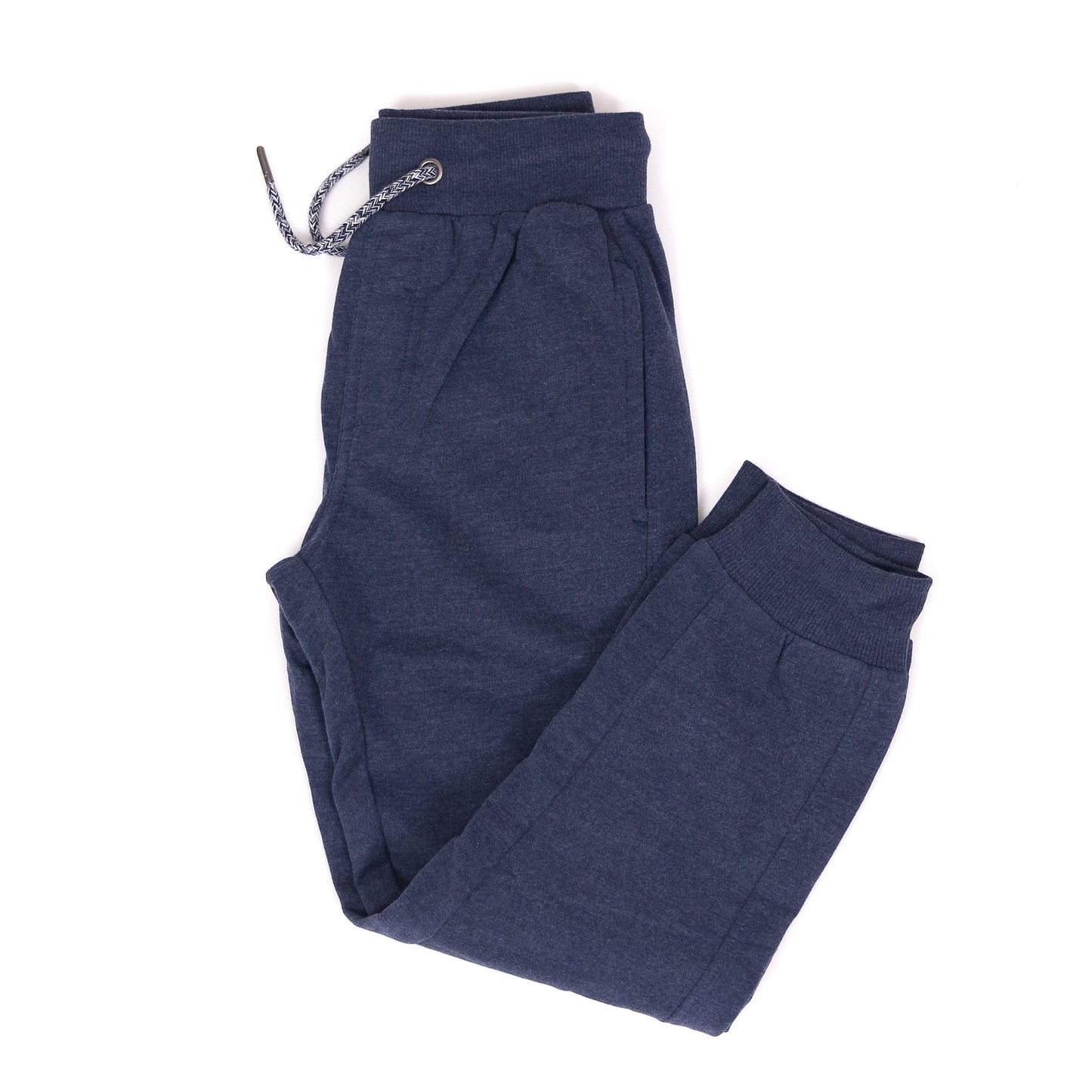 Winter Blue | Chlapčenské zimné teplákové nohavice typu jogger