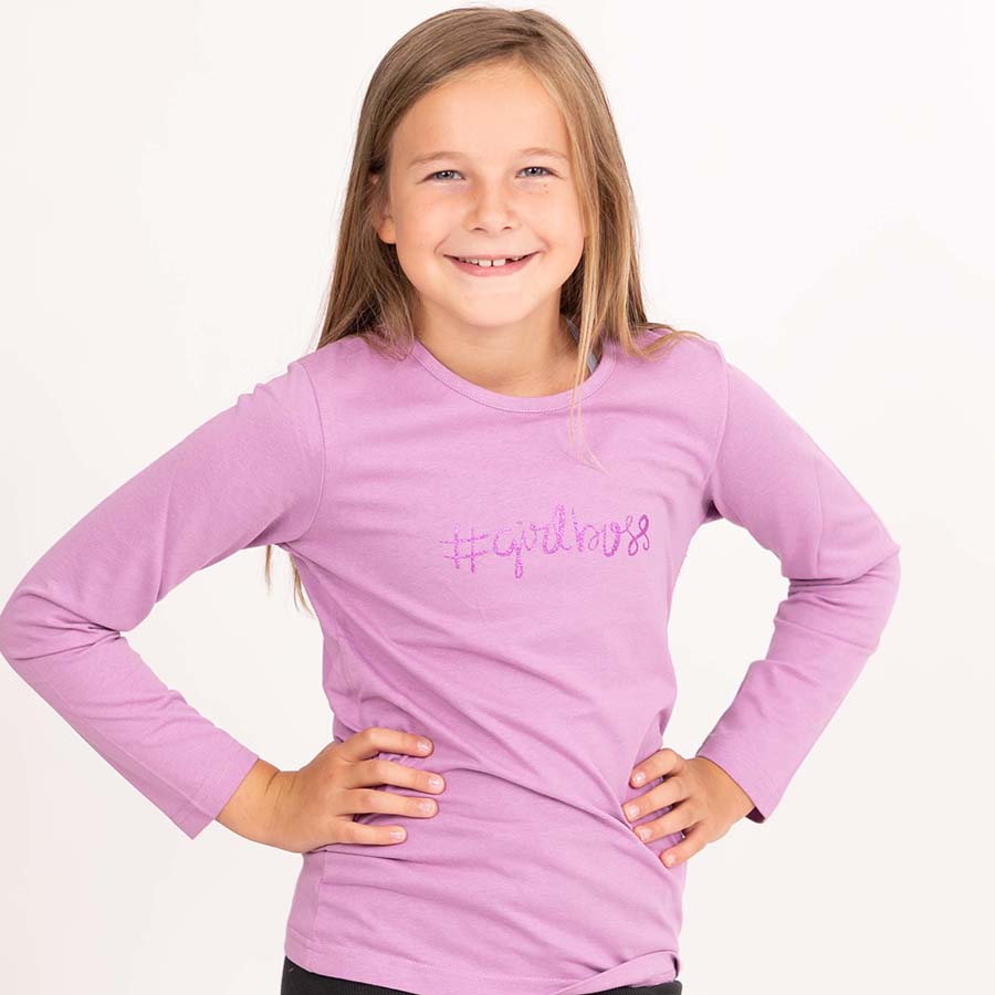 Boss Girl | Dievčenské tričko s dlhým rukávom