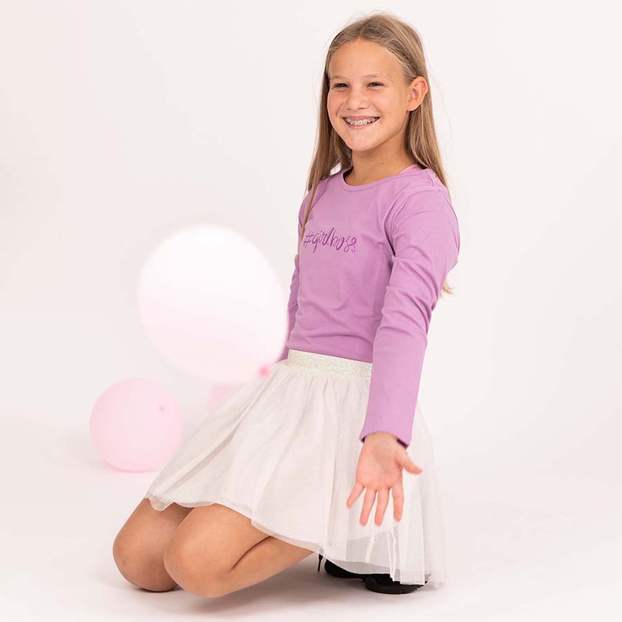 Boss Girl | Dievčenské tričko s dlhým rukávom