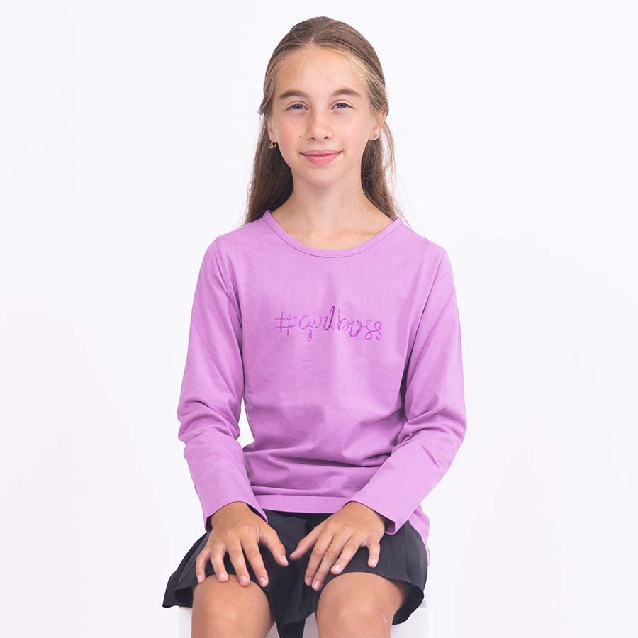 Boss Girl | Dievčenské tričko s dlhým rukávom