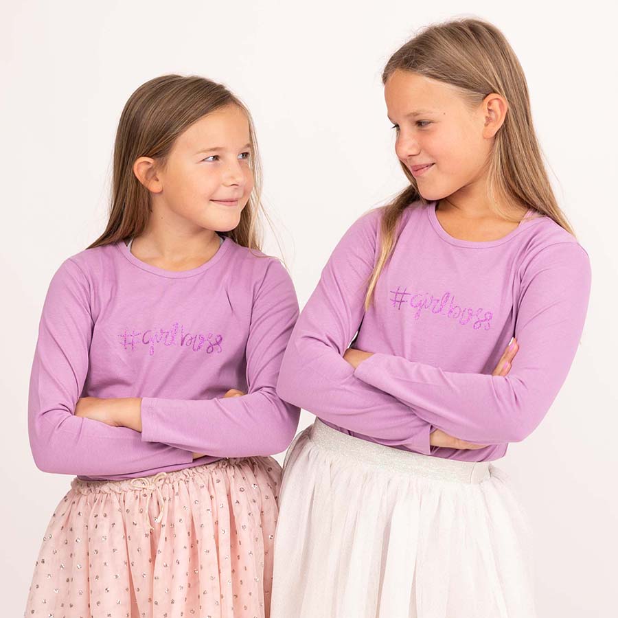 Boss Girl | Dievčenské tričko s dlhým rukávom