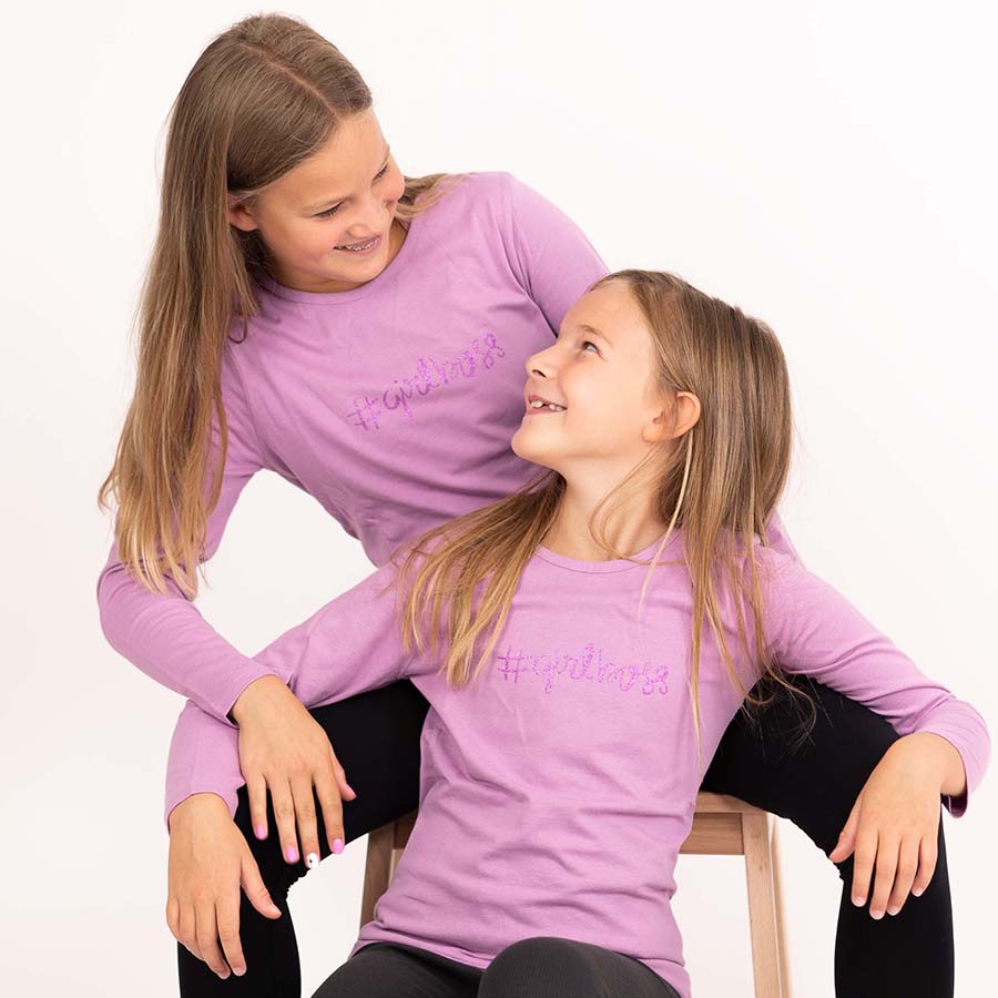 Boss Girl | Dievčenské tričko s dlhým rukávom