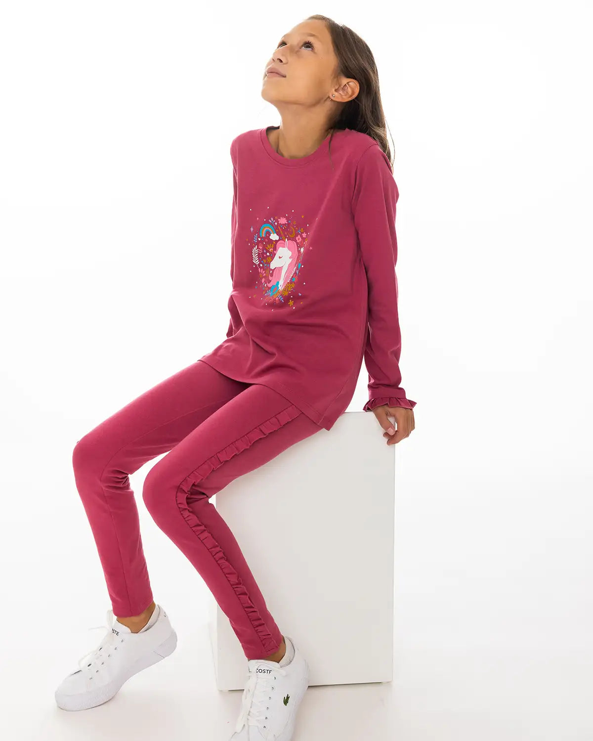 Pink Wild | Dievčenské legíny