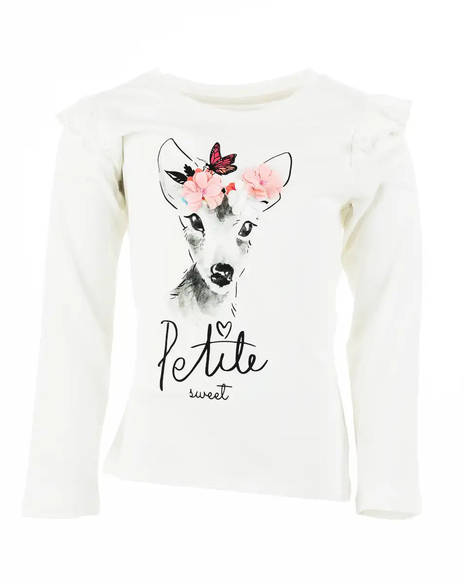 Cute Dear | Dievčenská tričko s dlhým rukávom