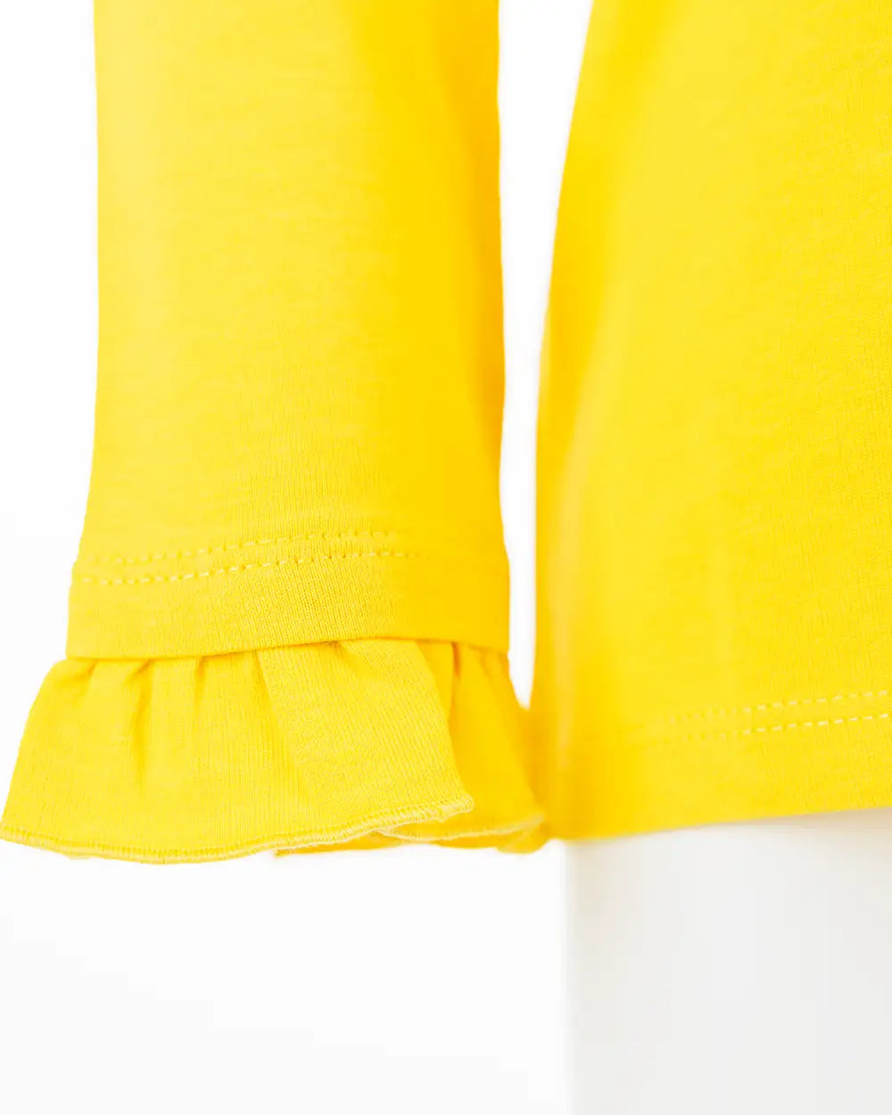 Enchated Unicorn Yellow | Dievčenská tričko s dlhým rukávom
