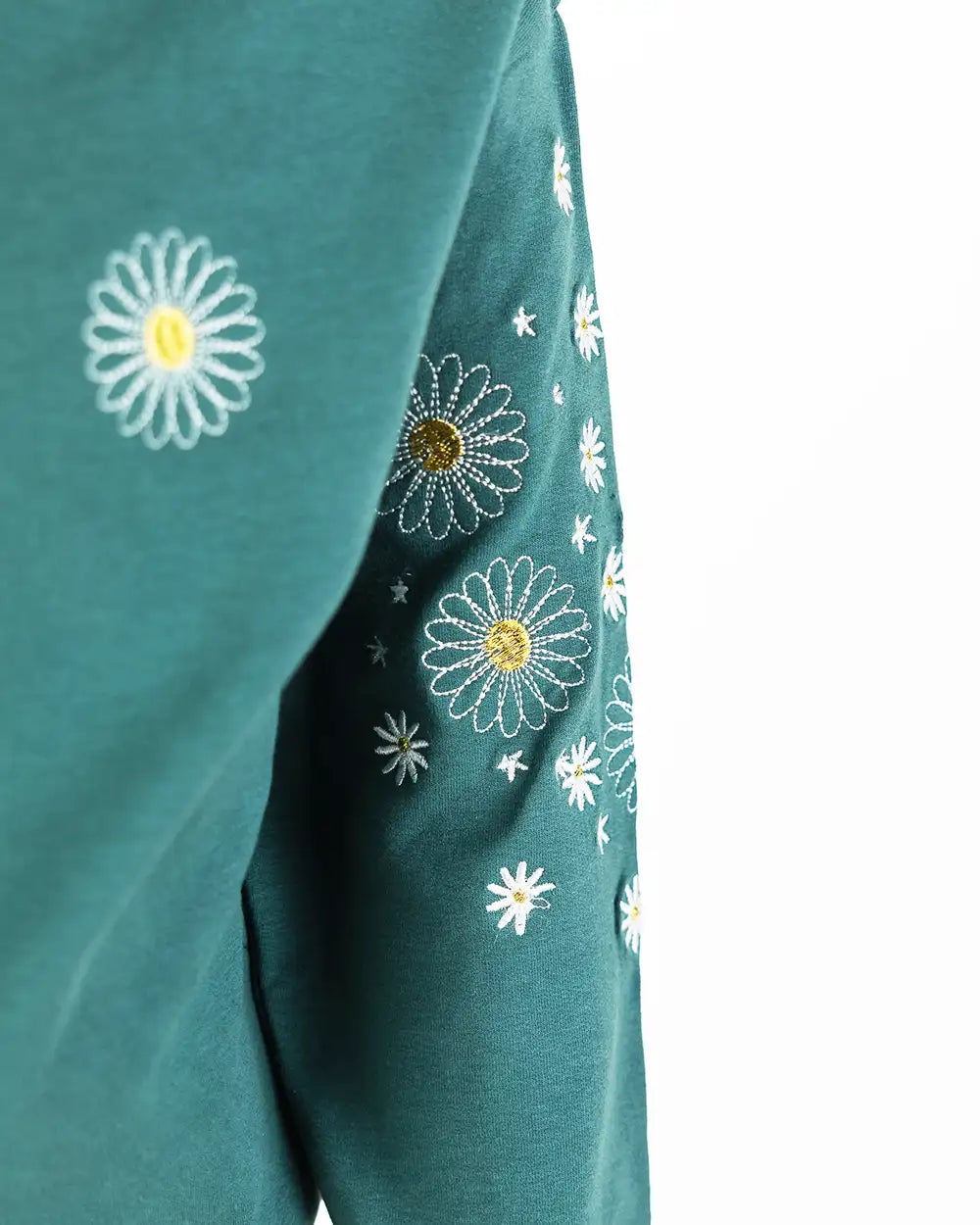 Daisies | Dievčenská mikina s kapucňou