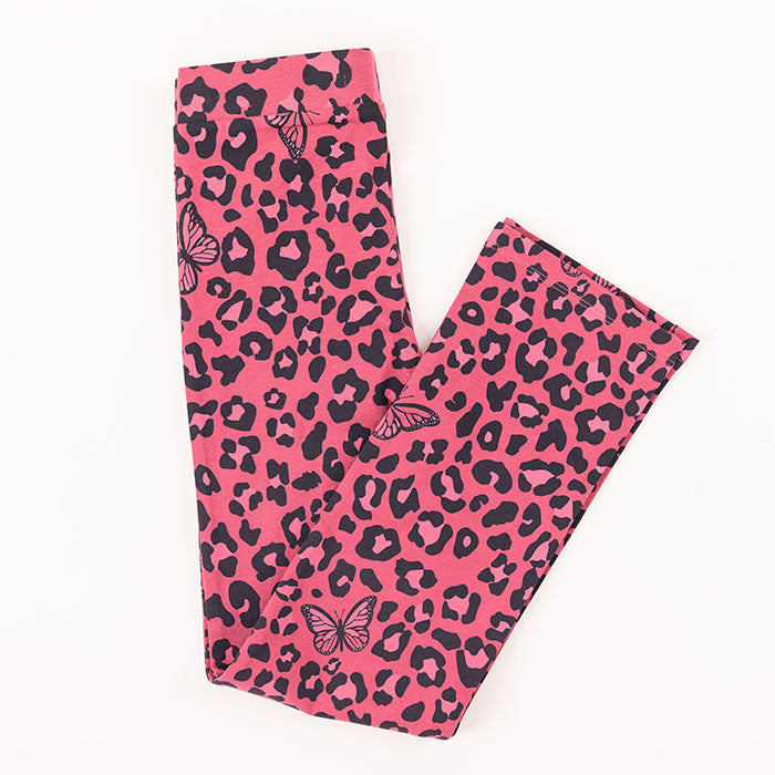 Pink Leopard | Dievčenské legíny