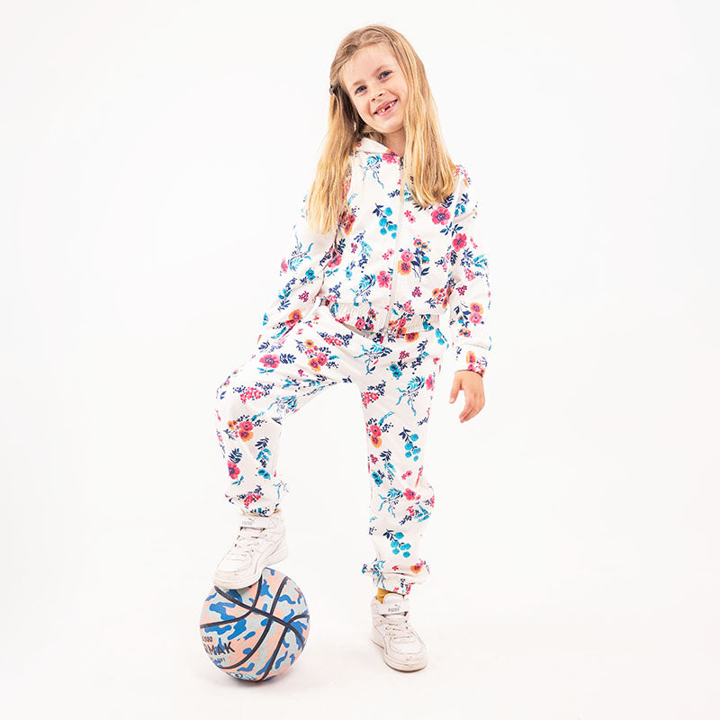 Spring | Dievčatá Mikina na zips s kapucňou