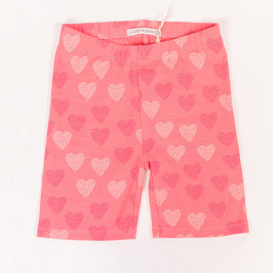 Pink Love | Dievčenské krátke legíny