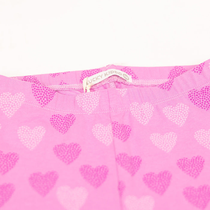 Purple Love | Dievčenské krátke legíny