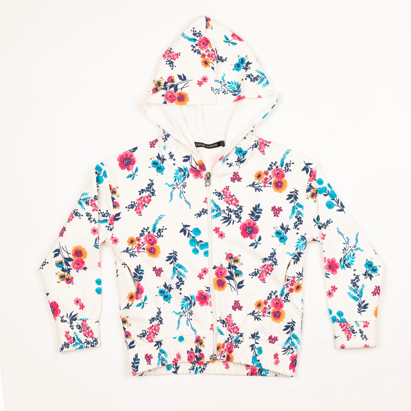 Spring | Dievčatá Mikina na zips s kapucňou