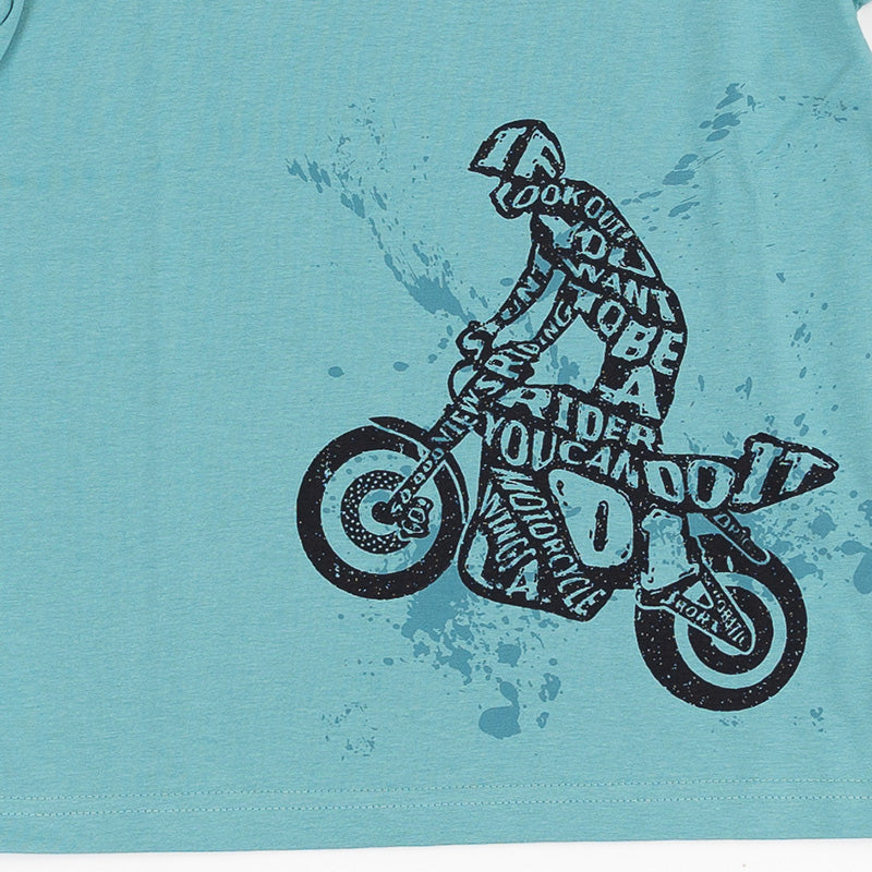 Motocykel | Chlapčenské tričko s dlhým rukávom