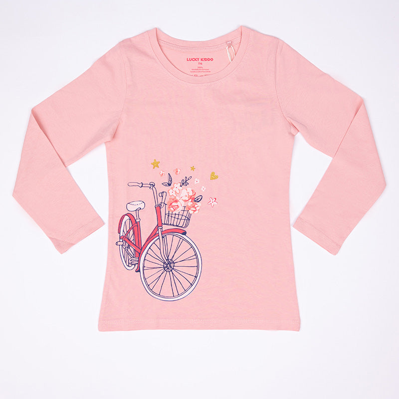 Nice Bike | Dievčenské tričko s dlhými rukávmi