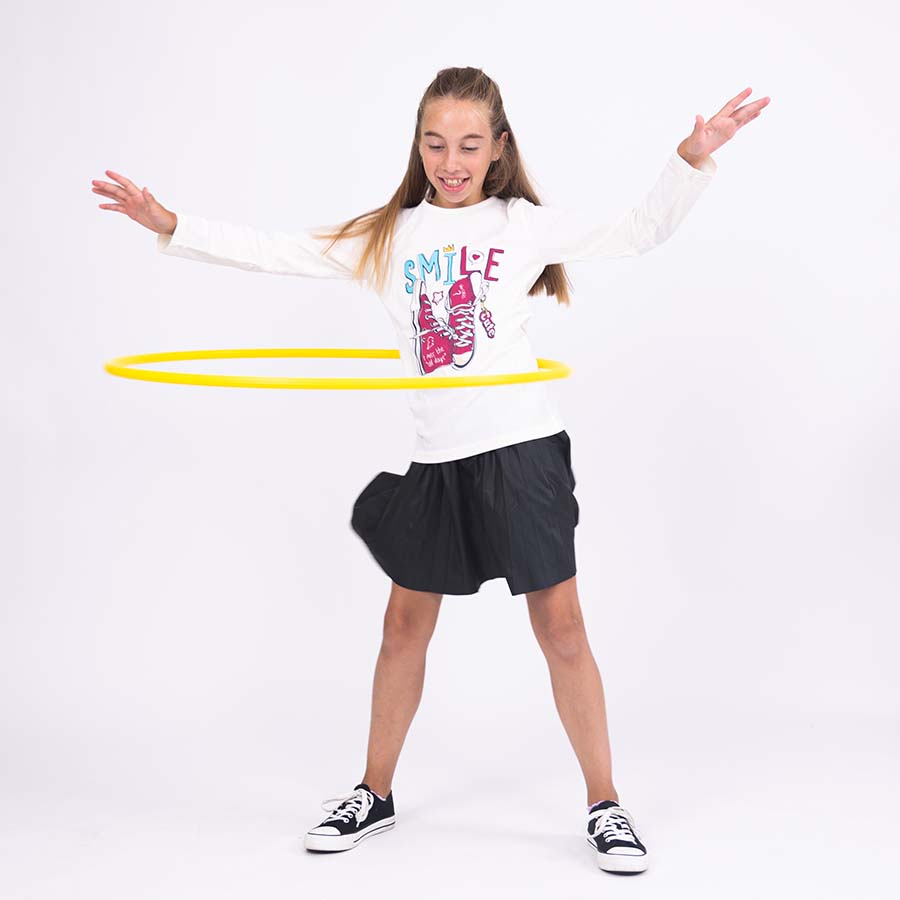 Smile | Dievčenské tričko s dlhým rukávom