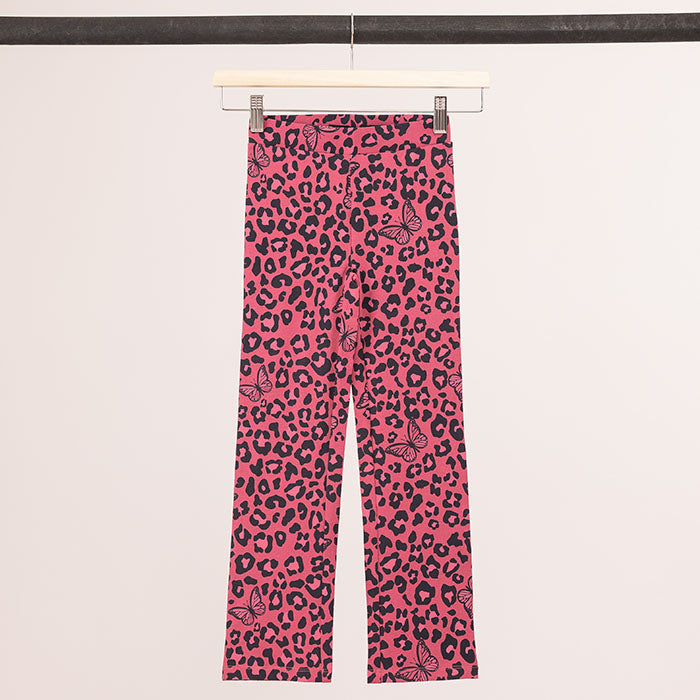 Pink Leopard | Dievčenské legíny