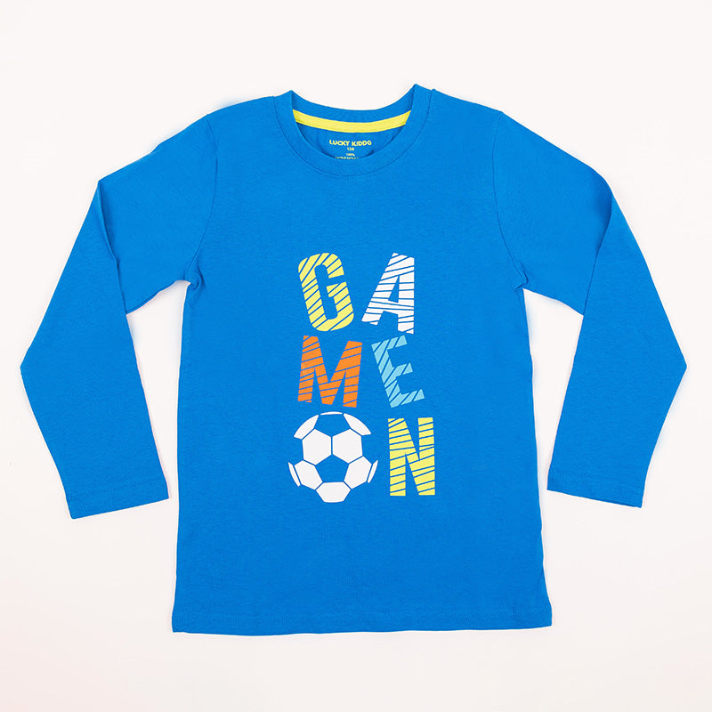 Game On | Chlapčenské tričko s dlhými rukávmi