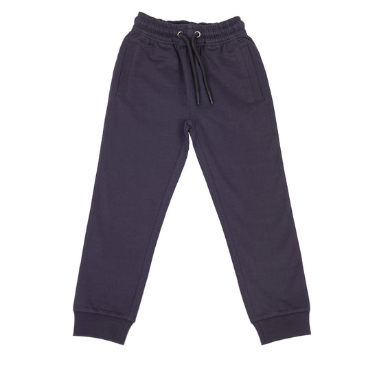 Comfy Blue | Chlapčenské zimné teplákové nohavice typu jogger
