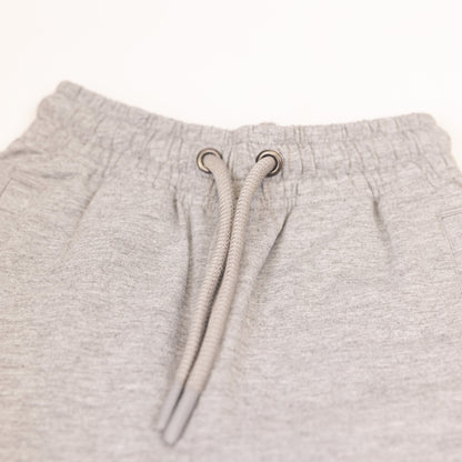 Comfy Grey | Chlapčenské zimné teplákové nohavice typu jogger