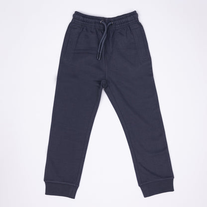 Comfy Antracite | Chlapčenské zimné teplákové nohavice typu jogger