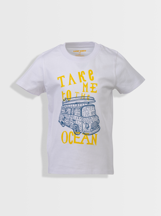 Ocean Bus | Chlapčenské tričko s krátkym rukávom