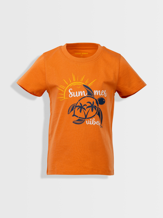 Summer Vibes | Chlapčenské tričko s krátkym rukávom