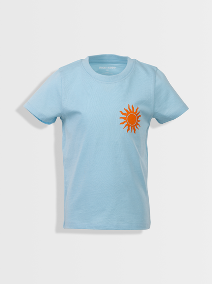 Sunny Blue | Chlapčenské tričko s krátkym rukávom
