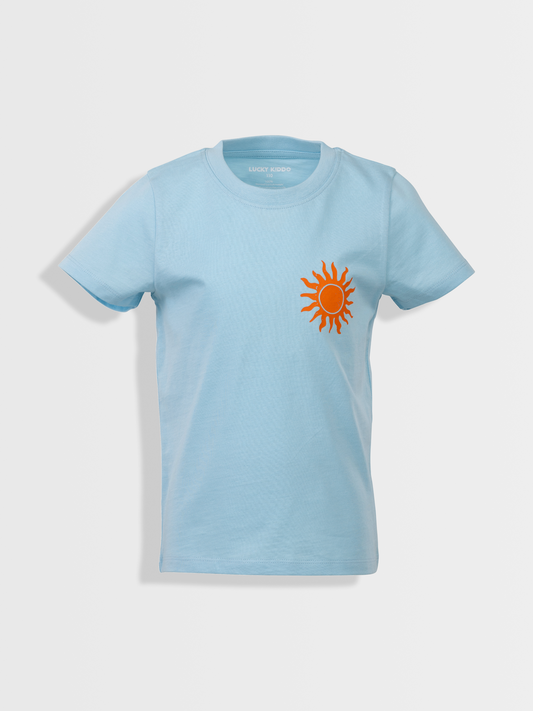 Sunny Blue | Chlapčenské tričko s krátkym rukávom