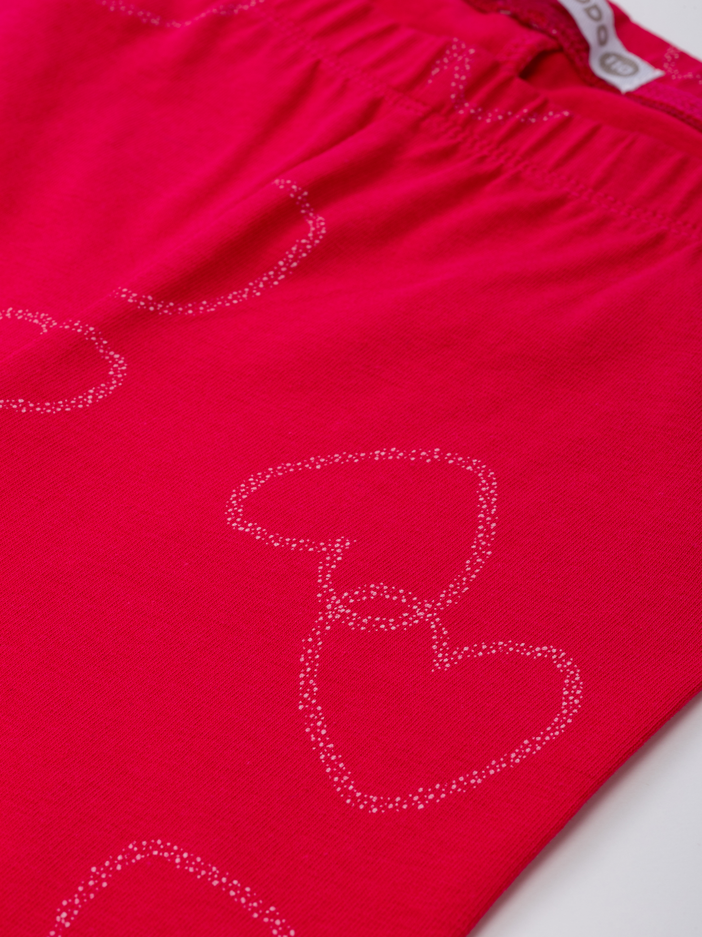 Magenta Hearts | Dievčenské krátke legíny