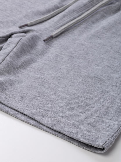 Grey Melange | Chlapčenské krátke nohavice