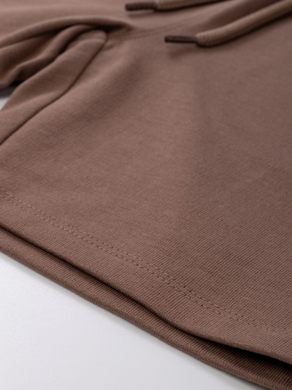 Earth Brown | Chlapčenské krátke nohavice