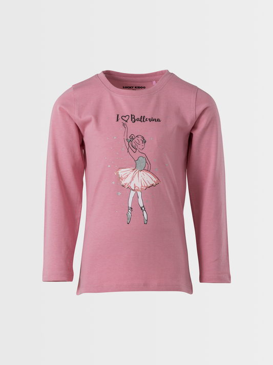 Ballerina | Dievčenské tričko s dlhým rukávom