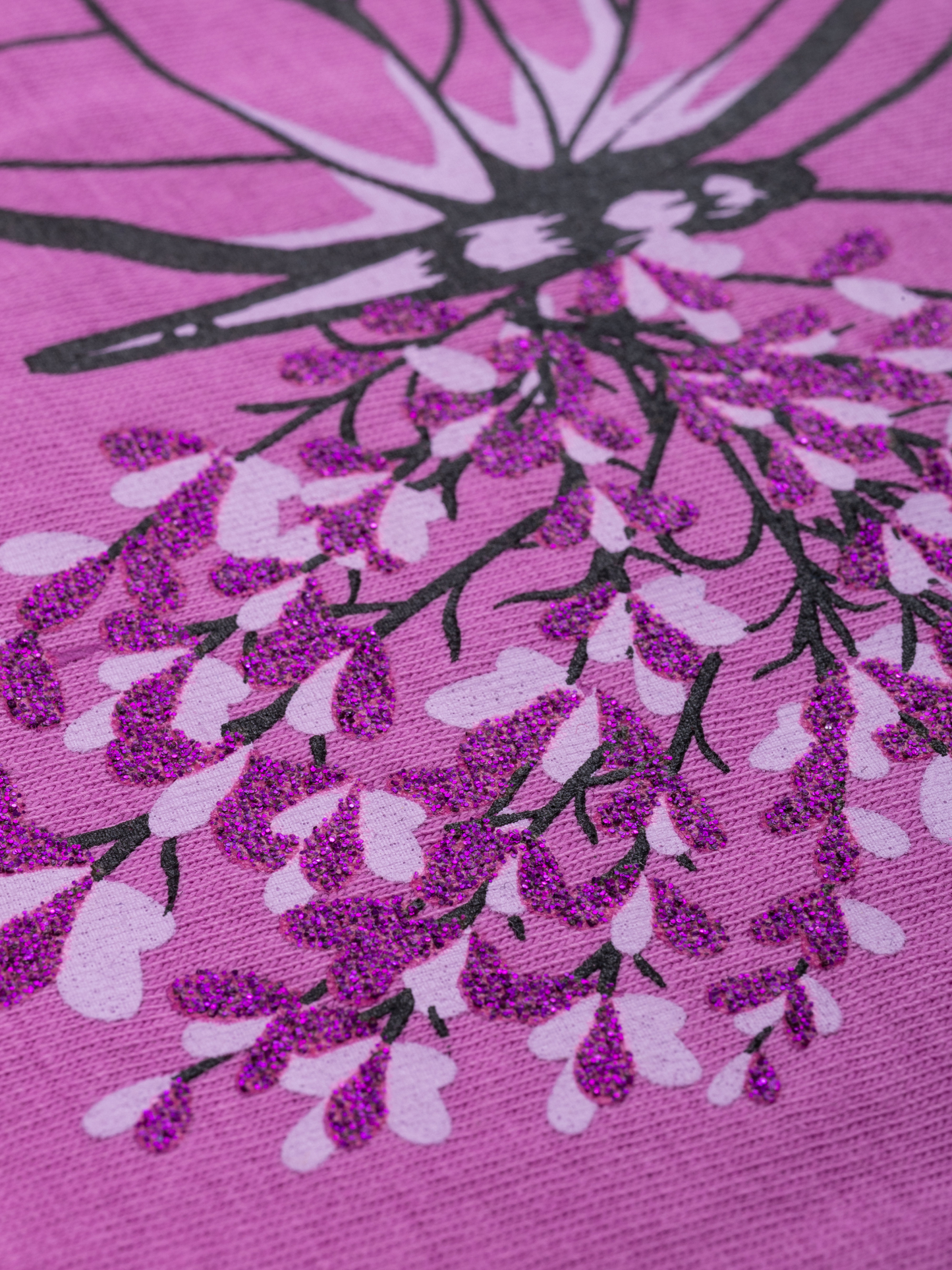 Violet Butterfly | Dievčenské tričko s krátkym rukávom