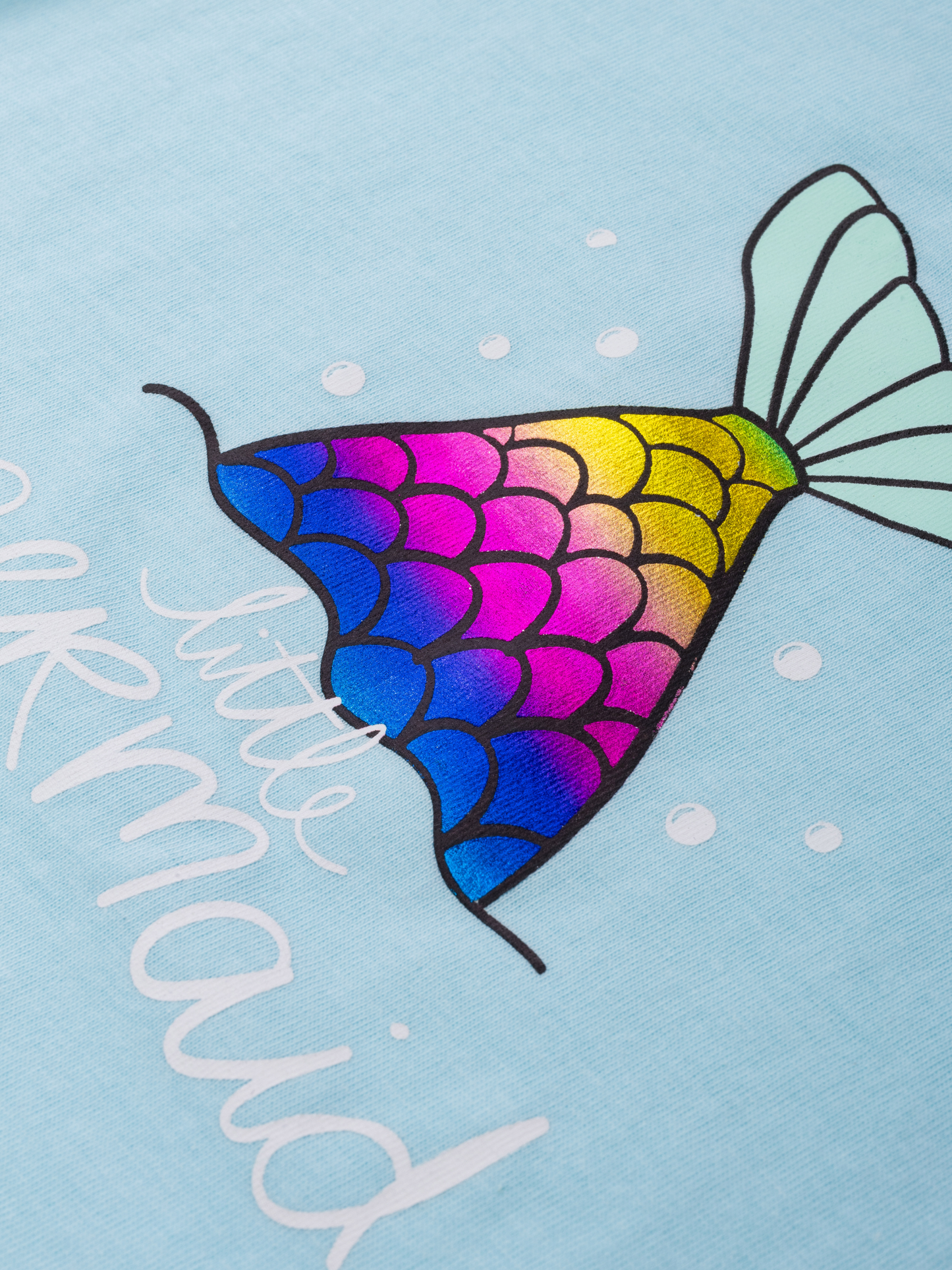 Mermaid Light Blue | Dievčenské tričko s krátkym rukávom