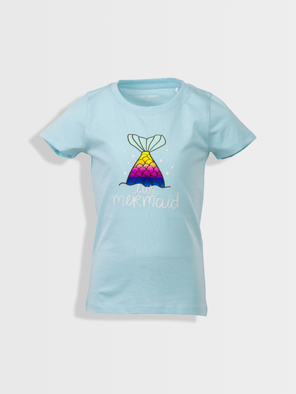 Mermaid Light Blue | Dievčenské tričko s krátkym rukávom