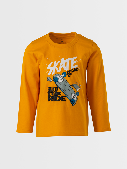 Skate Away | Chlapčenské tričko s dlhým rukávom