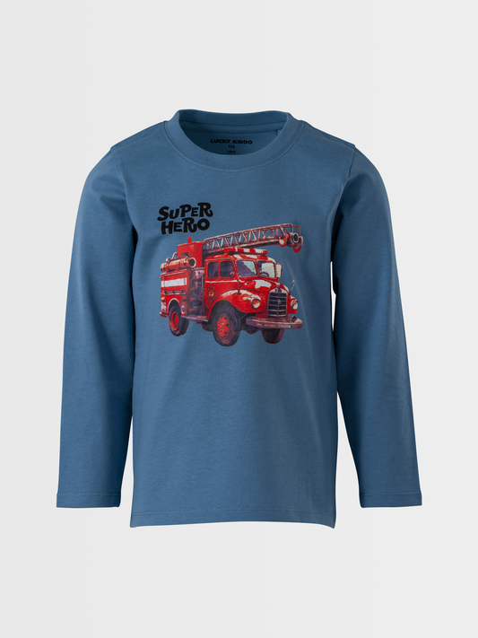 Fire Truck | Chlapčenské tričko s dlhým rukávom