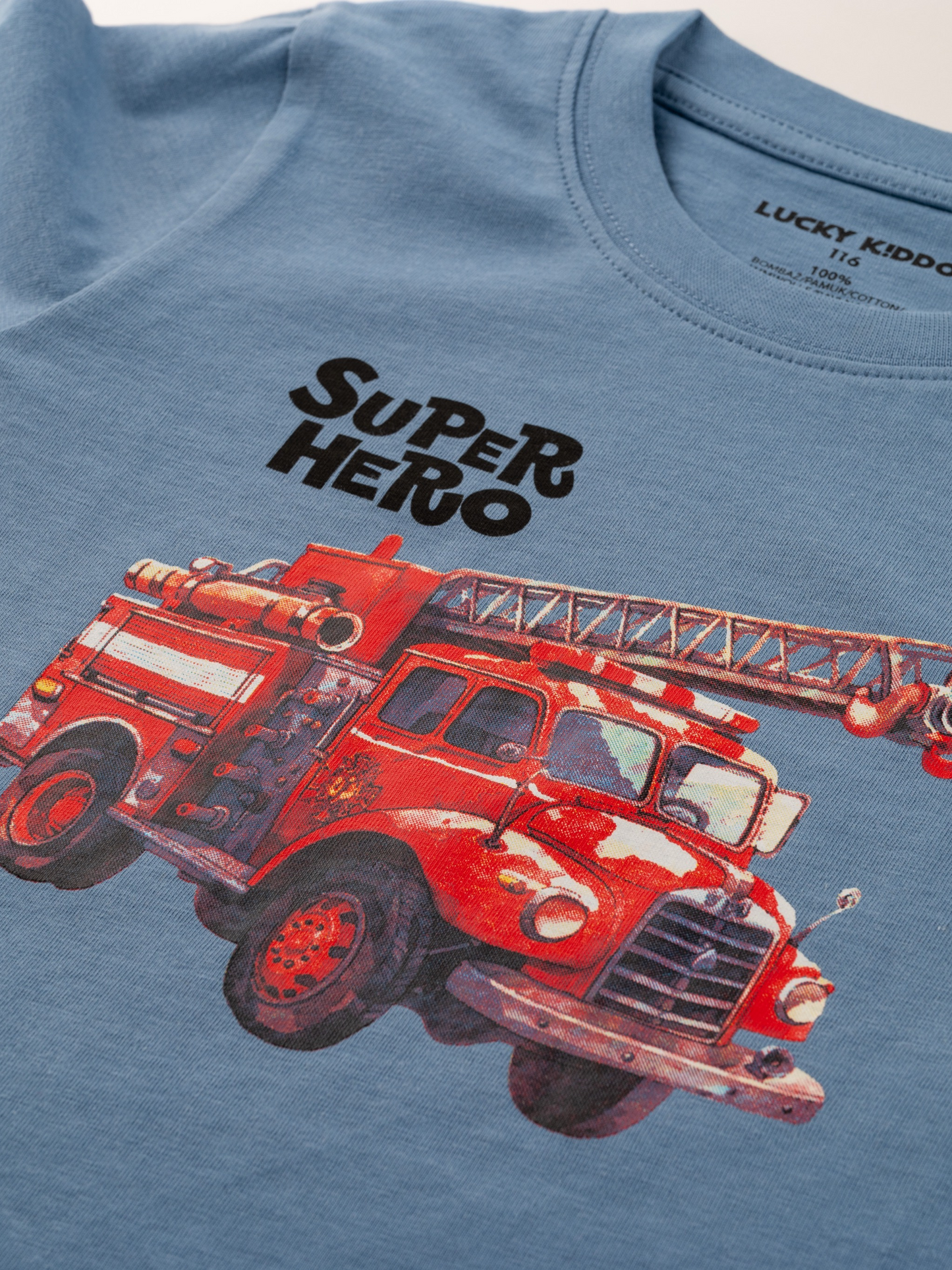 Fire Truck | Chlapčenské tričko s dlhým rukávom