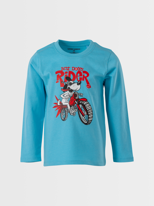 Fun Rider | Chlapčenské tričko s dlhým rukávom