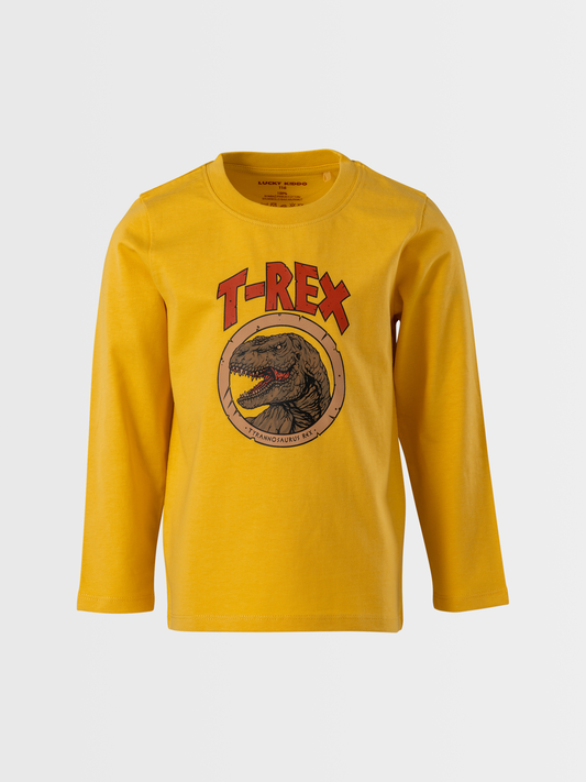T-Rex Adventure | Chlapčenské tričko s dlhým rukávom