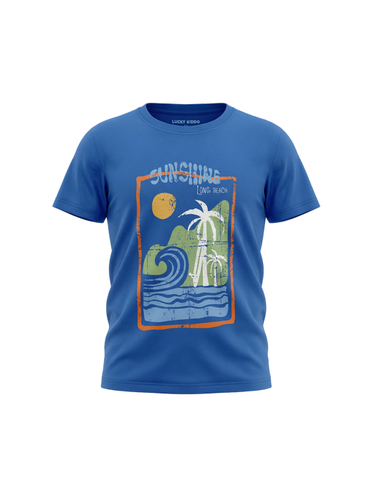Summer Wave Paradise | Chlapčenské tričko s krátkym rukávom