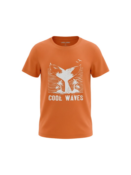 Whale Tail Splash | Chlapčenské tričko s krátkym rukávom