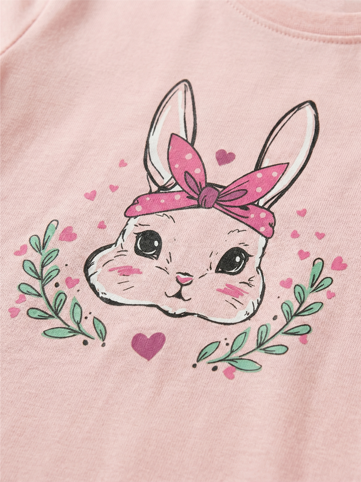 Fluffy Friend | Dievčenské tričko s krátkym rukávom